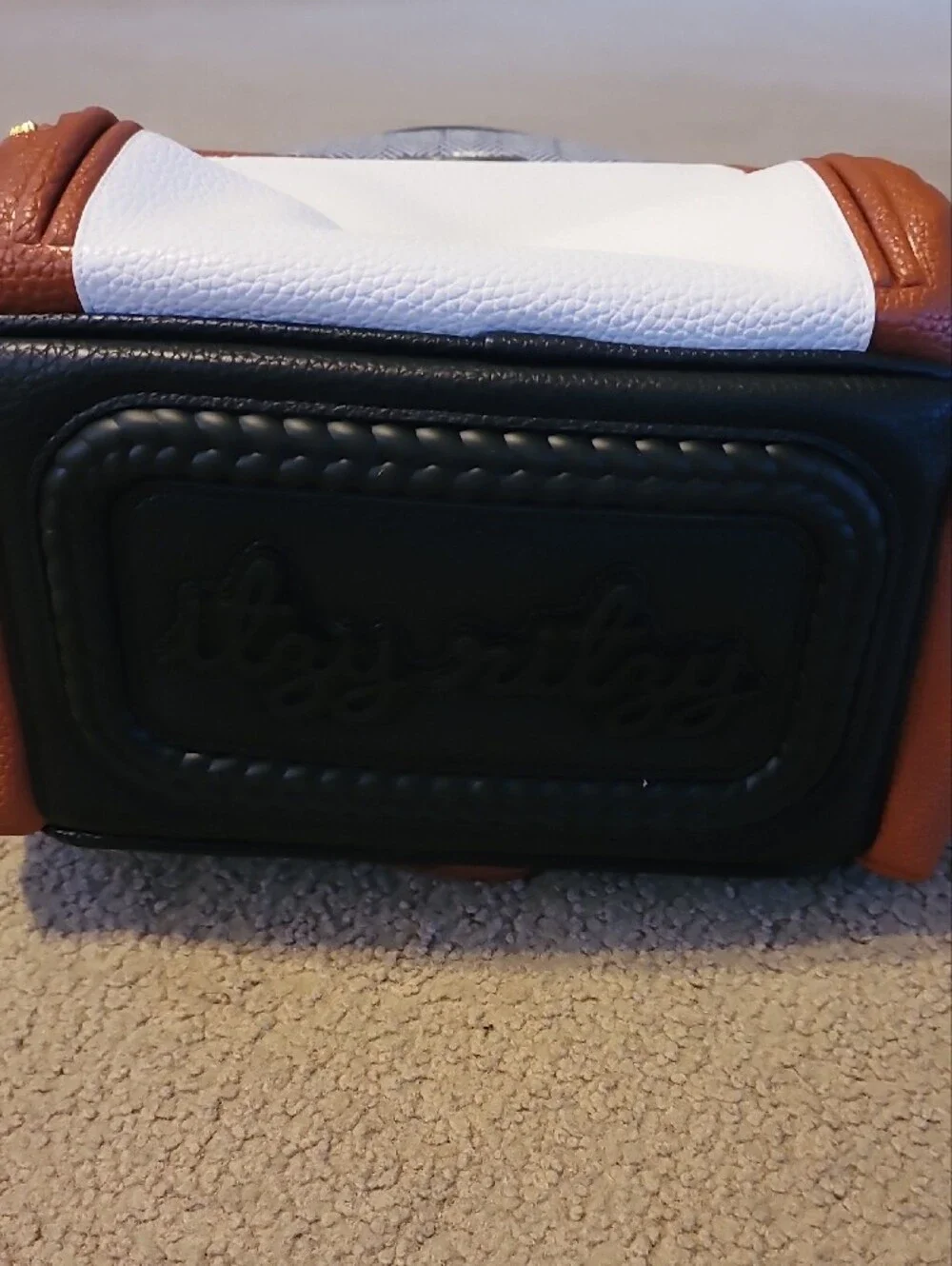 NWT Itzy Ritzy Mini Backpack Coffee & Cream